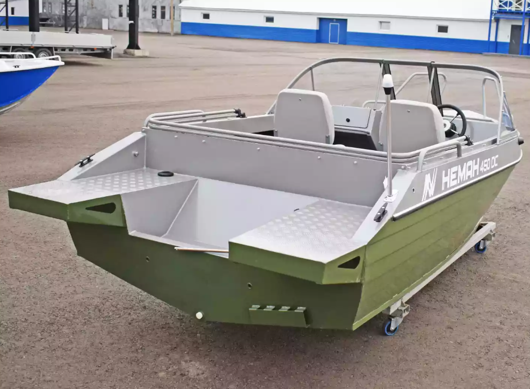 Алюминиевый катер Неман-450 DC в Комсомольске-на-Амуре