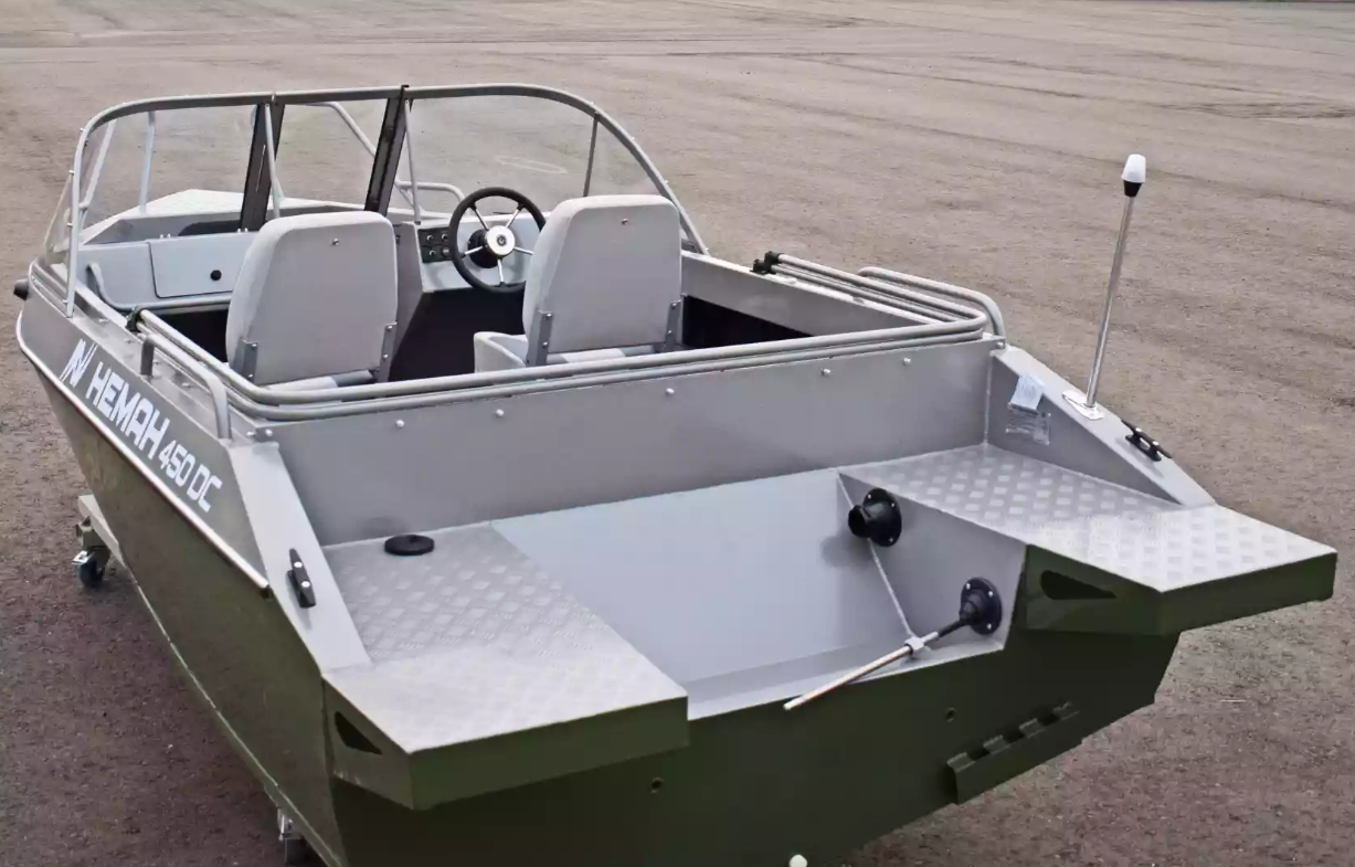 Алюминиевый катер Неман-450 DC в Комсомольске-на-Амуре