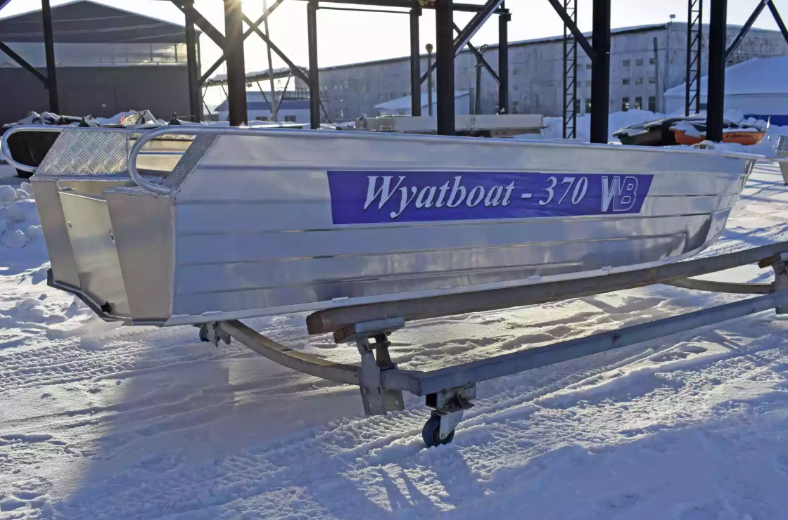 Алюминиевая лодка Wyatboat-370 Р в Комсомольске-на-Амуре