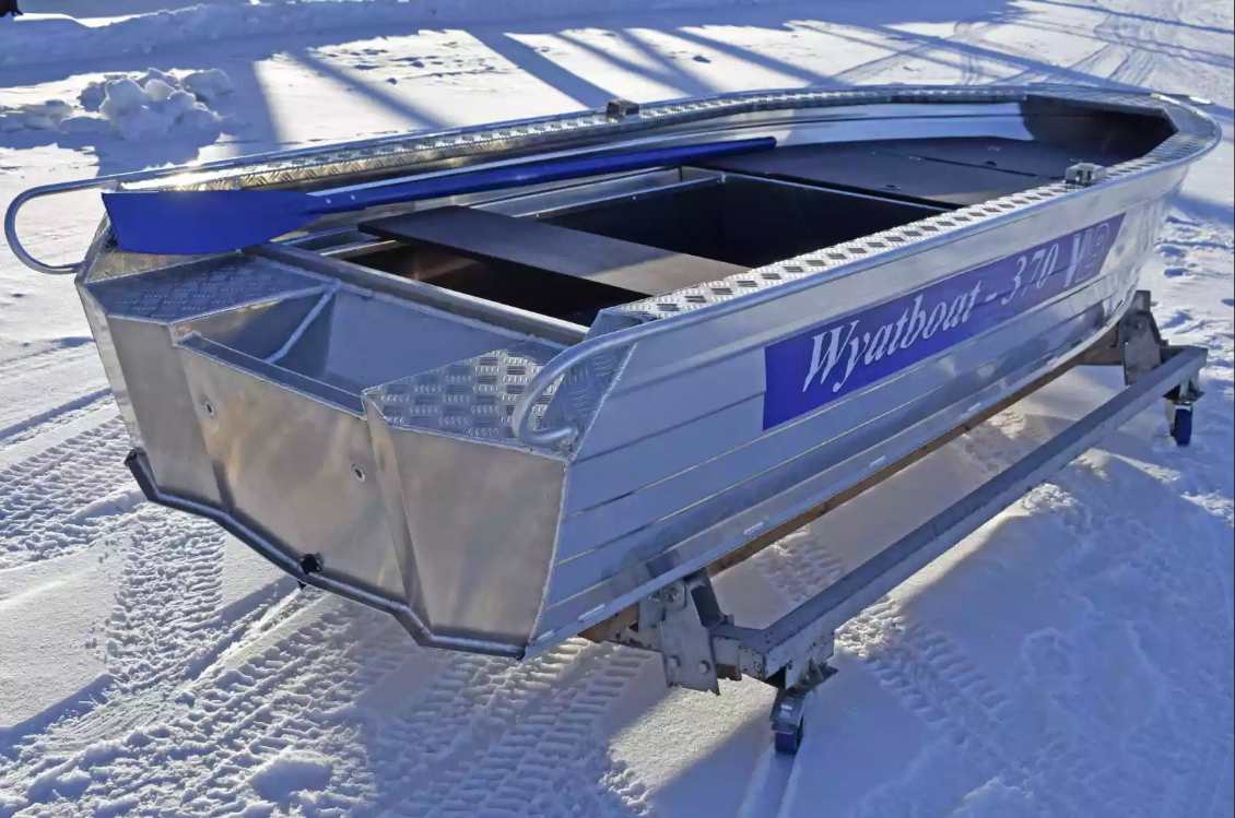 Алюминиевая лодка Wyatboat-370 Р FISH в Комсомольске-на-Амуре
