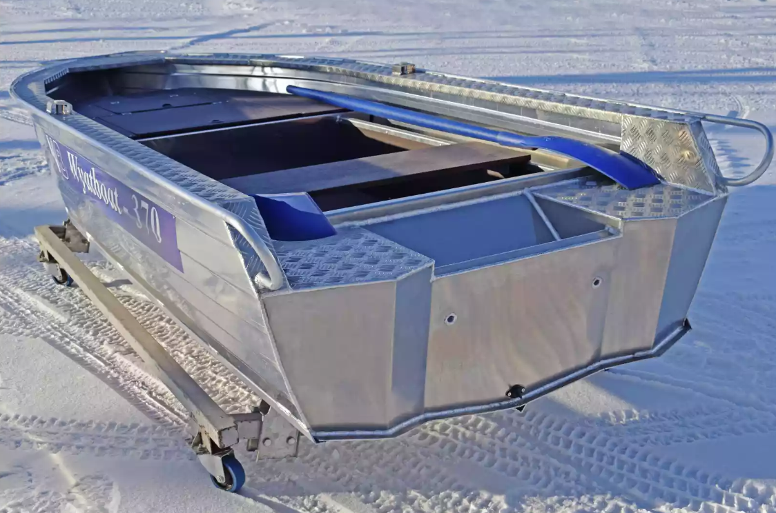Алюминиевая лодка Wyatboat-370 Р FISH в Комсомольске-на-Амуре