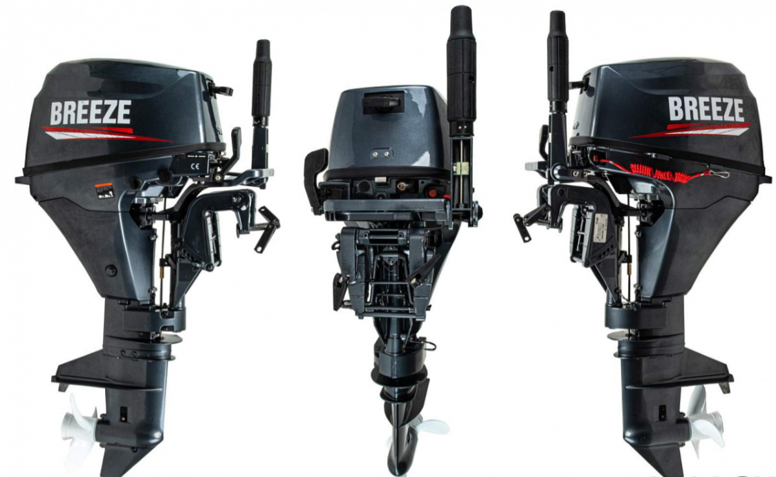 Лодочный мотор BREEZE F9,8S (4х тактный) в Комсомольске-на-Амуре