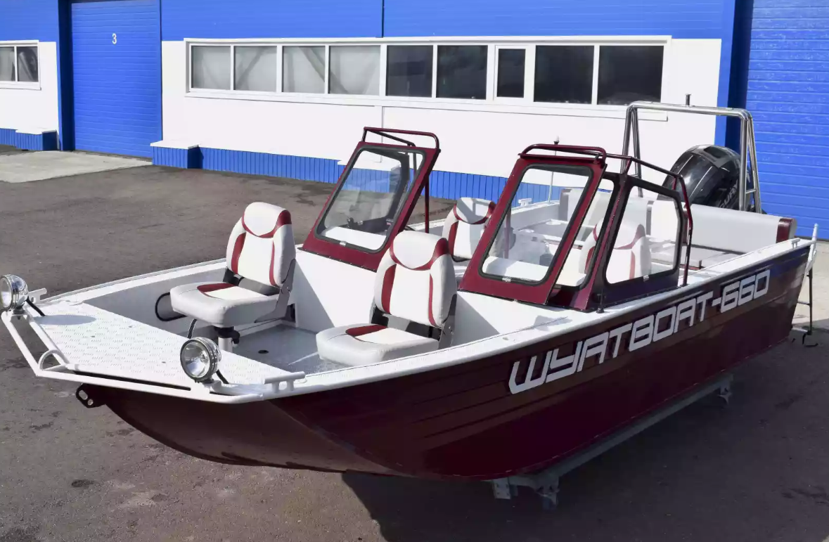 Алюминиевый катер Wyatboat-660 в Комсомольске-на-Амуре