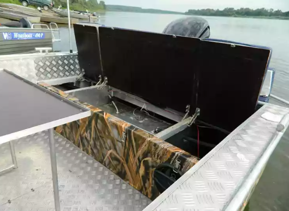 Алюминиевый катер Wyatboat-660 в Комсомольске-на-Амуре