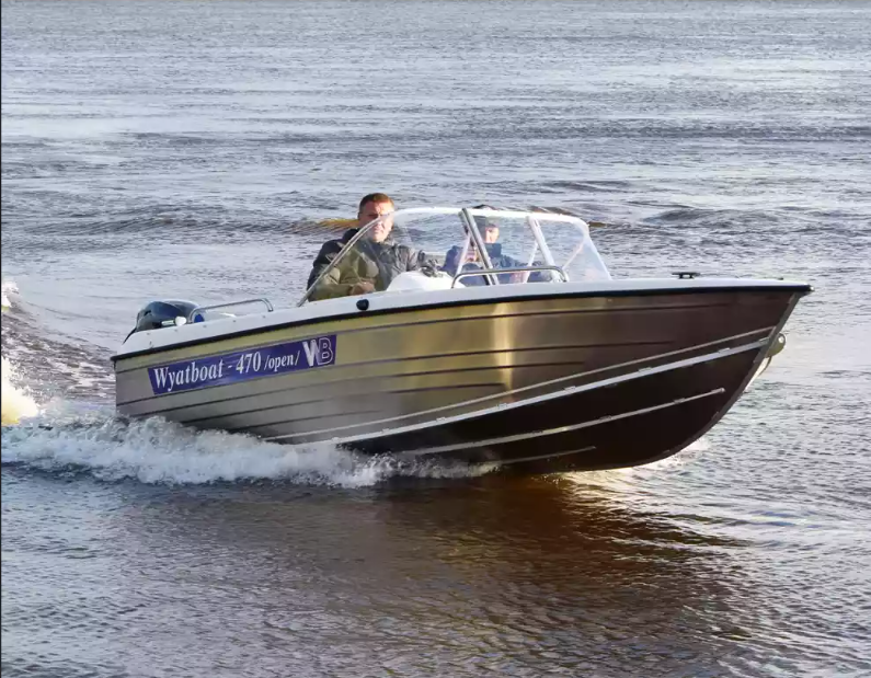 Комбинированный катер Wyatboat-470 Open в Комсомольске-на-Амуре