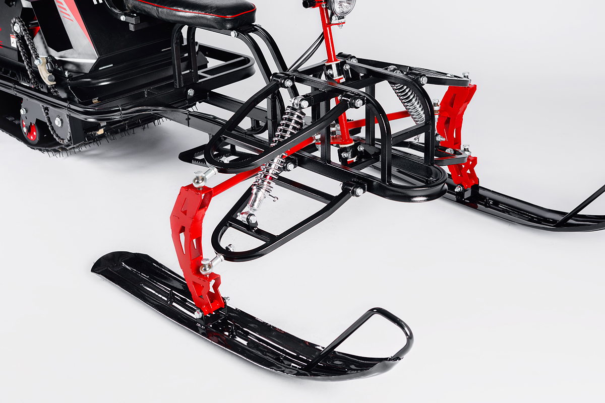 Лыжный модуль IKUDZO с подогревом ручек пластиковые лыжи в Комсомольске-на-Амуре