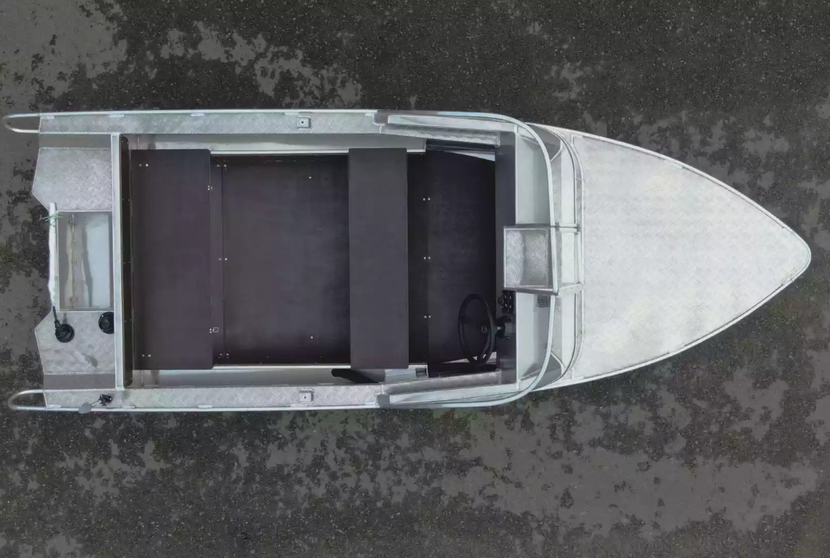 Алюминиевый катер Wyatboat-390 Pro в Комсомольске-на-Амуре
