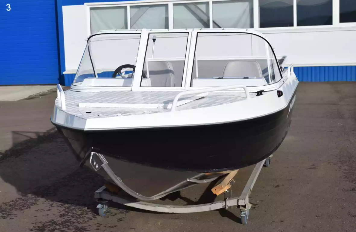 Алюминиевый катер Неман-450 в Комсомольске-на-Амуре