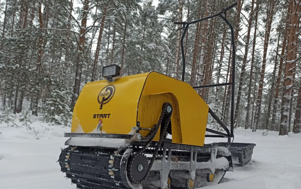 Мотобуксировщик РЫБАК СТАРТ Lifan 15 л.с. (металлический капот) в Комсомольске-на-Амуре