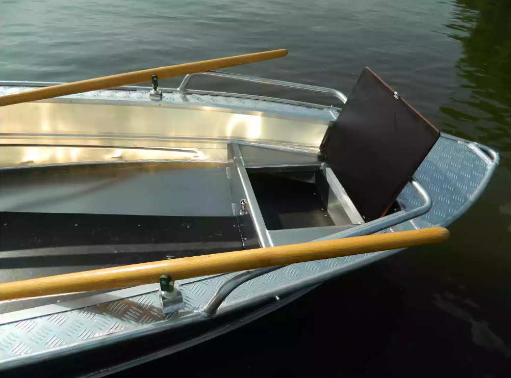 Алюминиевая лодка Wyatboat-390 У в Комсомольске-на-Амуре