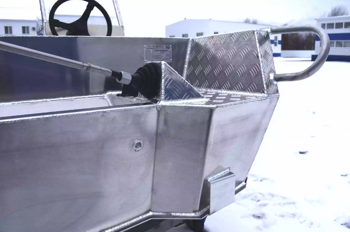 Алюминиевый катер Wyatboat-390 C в Комсомольске-на-Амуре