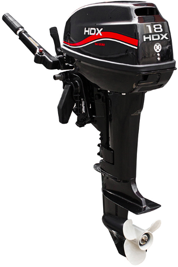 Лодочный мотор 2-х тактный HDX R series TE 18 BMS в Комсомольске-на-Амуре