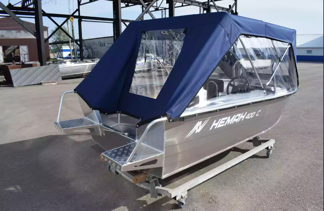 Алюминиевая лодка Неман-400 С в Комсомольске-на-Амуре