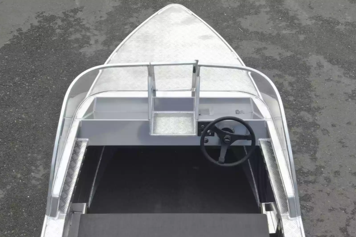 Алюминиевый катер Wyatboat-390 Pro в Комсомольске-на-Амуре