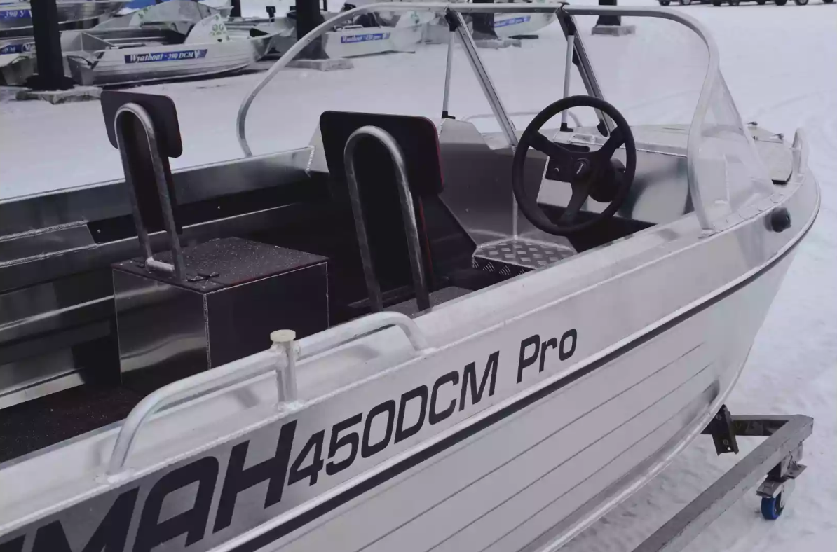 Алюминиевый катер Neman-450 DCM PRO в Комсомольске-на-Амуре