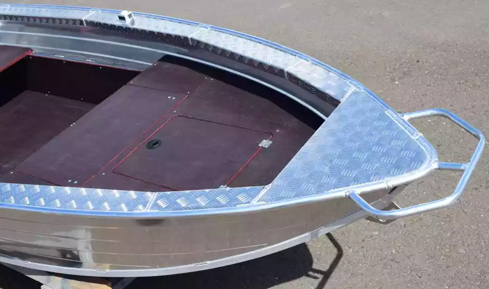 Алюминиевая лодка Wyatboat-390Р Fish в Комсомольске-на-Амуре