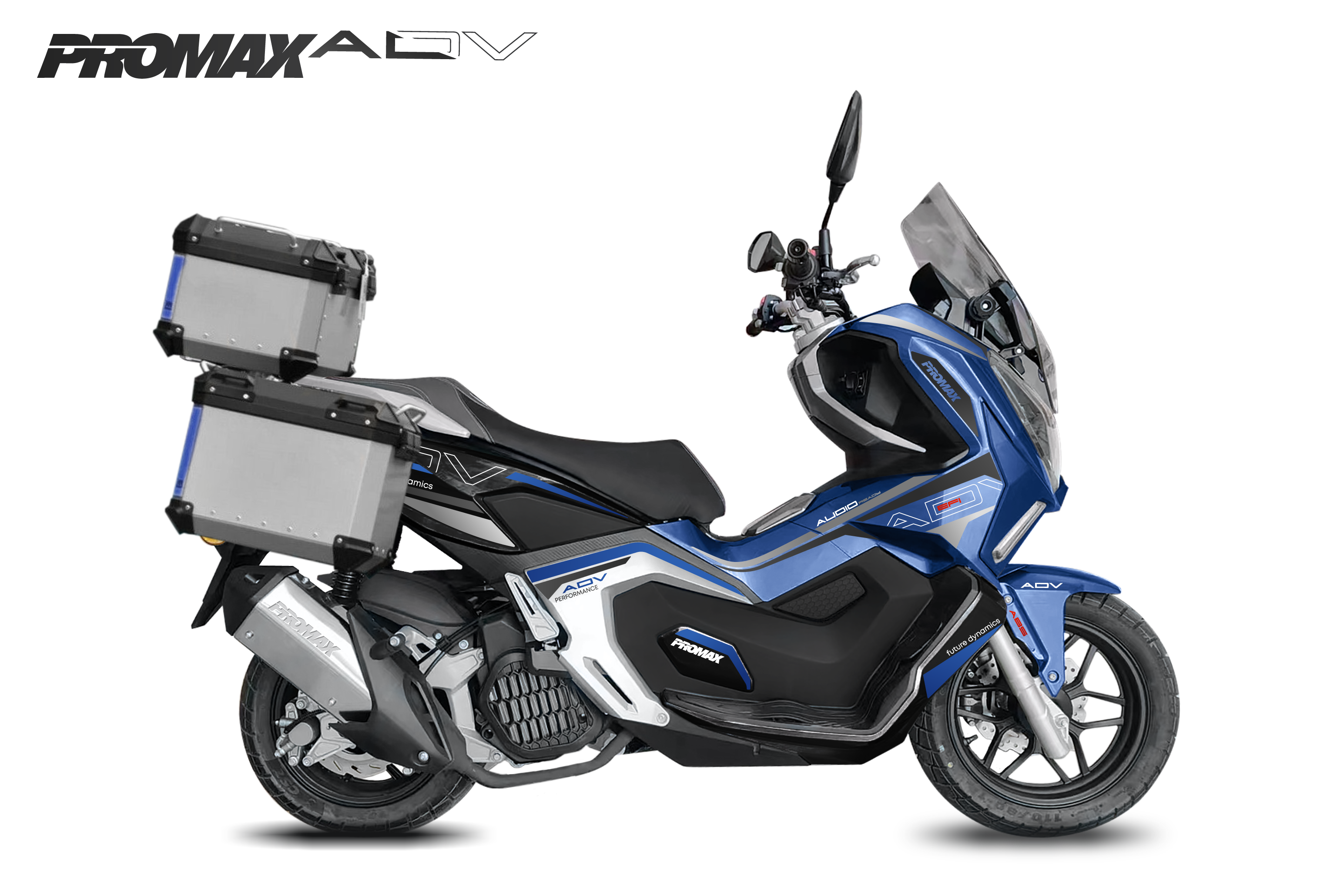МаксиСкутер PROMAX ADV-Extra 250(49) (EFI, ABS, BOX, AUDIO) в Комсомольске-на-Амуре