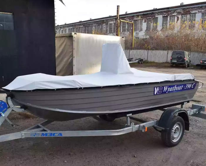 Алюминиевый катер Wyatboat-390 C в Комсомольске-на-Амуре