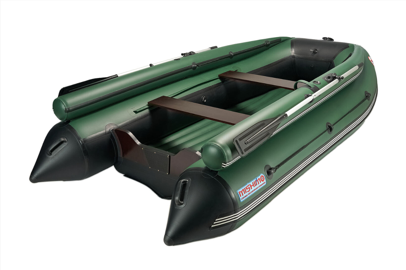 КОМПЛЕКТ ЛОДКА MISHIMO FAMILY LITE 370 + МОТОР MARLIN MP 9.9 AMHS PROLINE FORCE в Комсомольске-на-Амуре