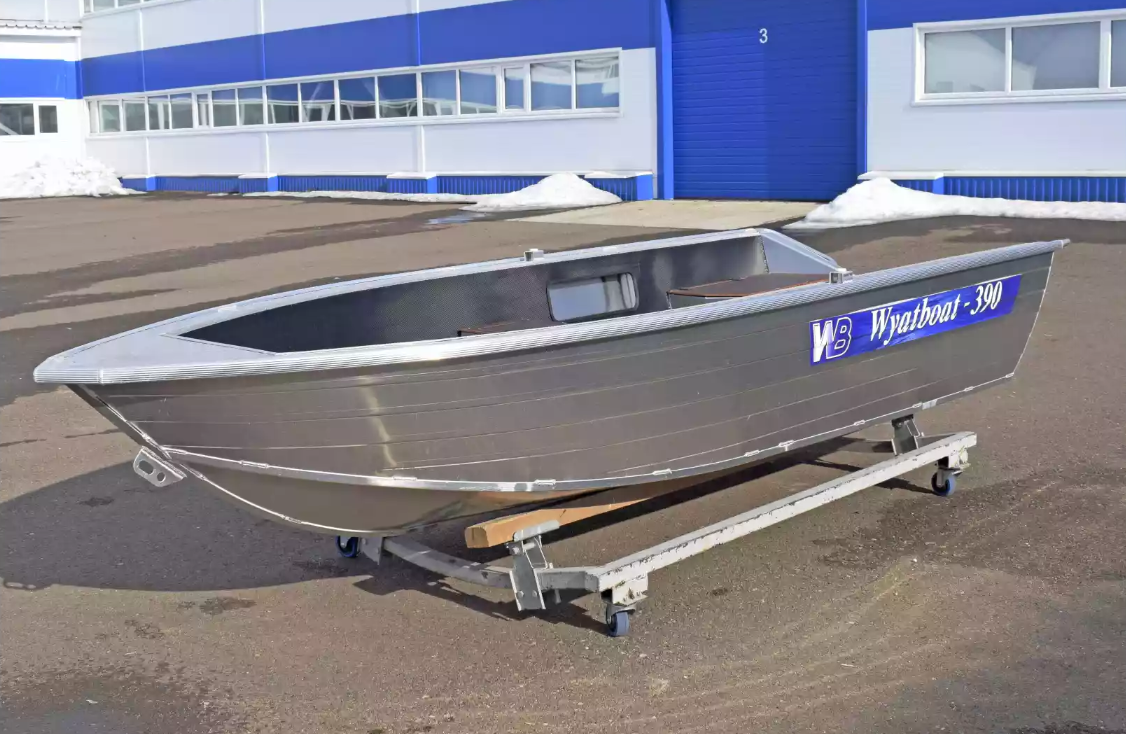Алюминиевая лодка Wyatboat-390 Р NEW в Комсомольске-на-Амуре