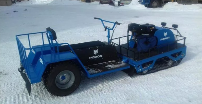Мотобуксировщик POMOR X-2 K18 в Комсомольске-на-Амуре