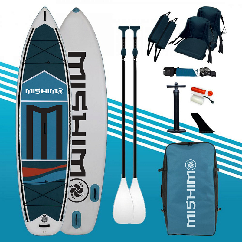 SUP (САП) Доска MISHIMO BIG-SPORT 12.6 в Комсомольске-на-Амуре