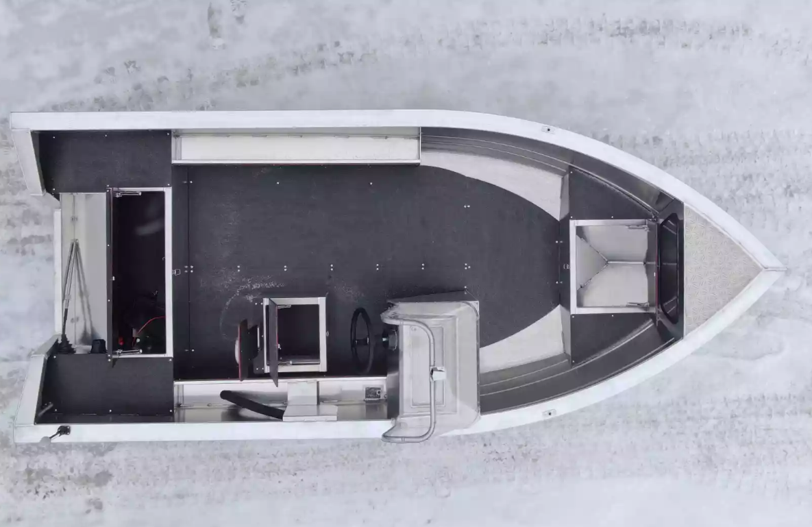 Алюминиевый катер Неман-400 С в Комсомольске-на-Амуре