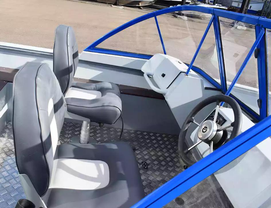 Алюминиевый катер Gold Fisher 480 DCM FISH в Комсомольске-на-Амуре