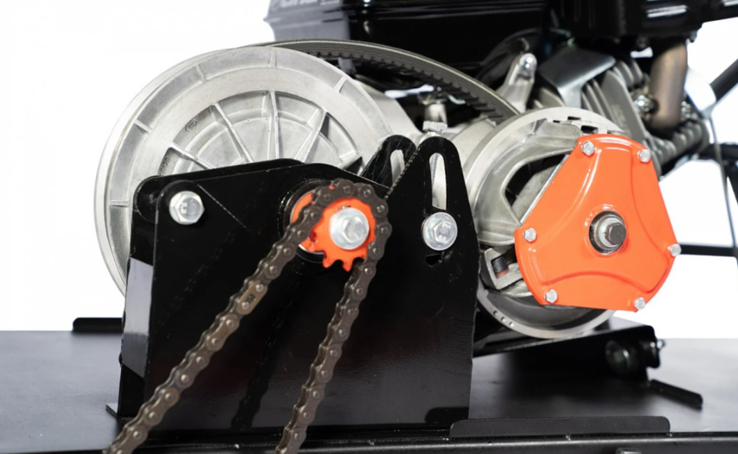 Мотобуксировщик БУРЛАК-M2 LFK 15 л.с. с эл/зап (передний привод, катки) в Комсомольске-на-Амуре