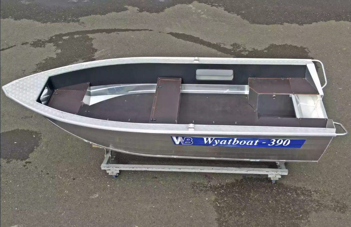 Алюминиевая лодка Wyatboat-390 Р NEW в Комсомольске-на-Амуре