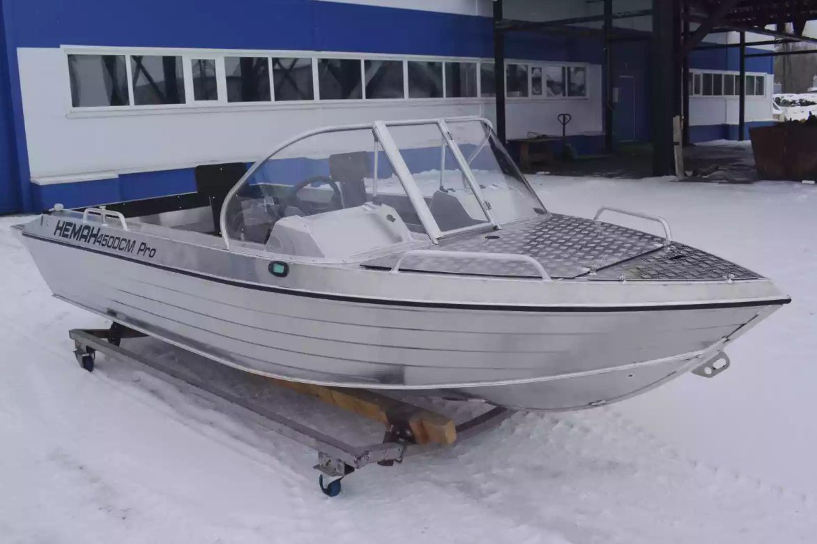 Алюминиевый катер Neman-450 DCM PRO в Комсомольске-на-Амуре