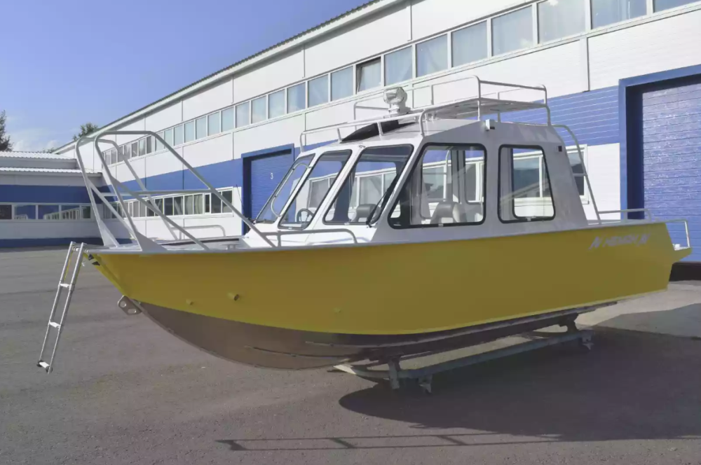 Алюминиевый катер Wyatboat-660 Cabin в Комсомольске-на-Амуре
