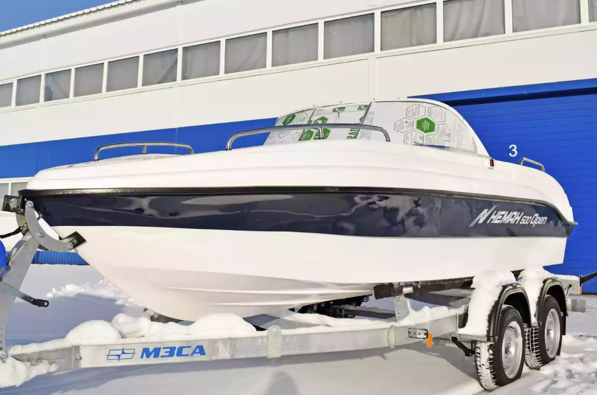 Стеклопластиковый катер Neman-500 Open в Комсомольске-на-Амуре