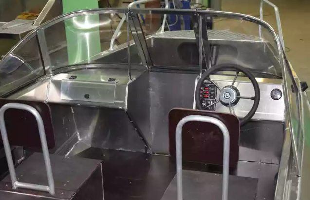 Алюминиевый катер Неман-500 DC (без покраски) в Комсомольске-на-Амуре