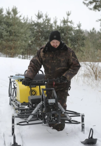 Мотобуксировщик РЫБАК PK 15 л.с. (короткая база 1230мм) в Комсомольске-на-Амуре