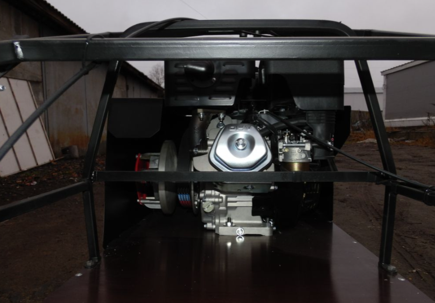 Мотобуксировщик AhtaR Зима 15 л/с с вариатором в Комсомольске-на-Амуре