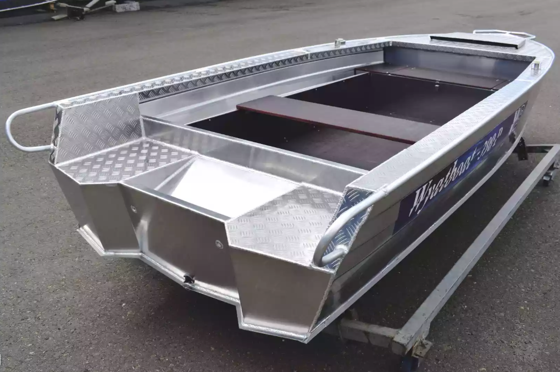 Алюминиевая лодка Wyatboat-390Р PRO в Комсомольске-на-Амуре
