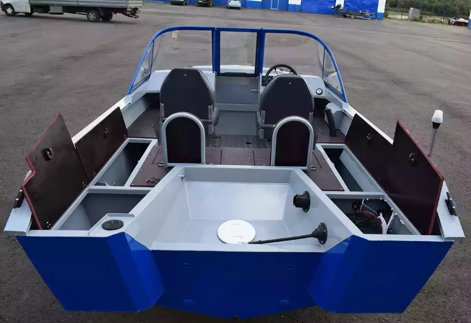 Алюминиевый катер Gold Fisher 480 DCM FISH в Комсомольске-на-Амуре