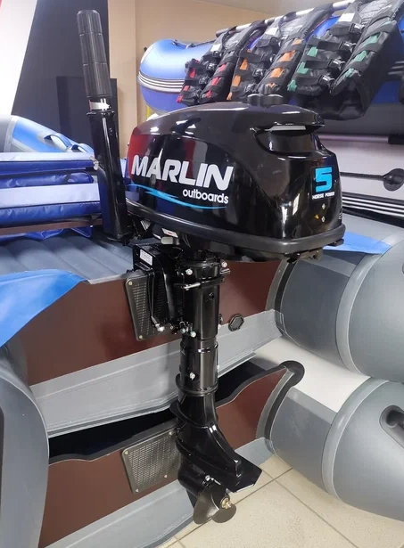 КОМПЛЕКТ ЛОДКА MISHIMO LITE 315 + МОТОР 5л.с в Комсомольске-на-Амуре