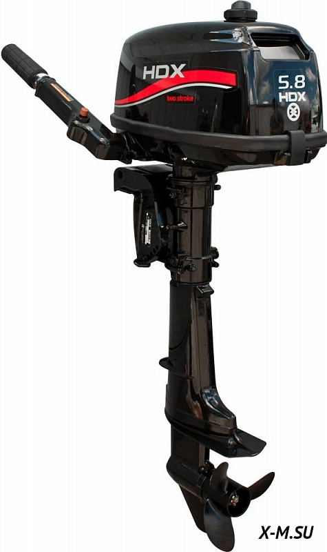 Лодочный мотор 2-х тактный HDX R series T 5,8 BMS в Комсомольске-на-Амуре