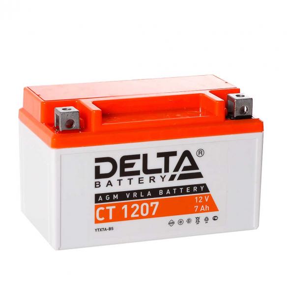 Аккумулятор Delta CT 1207 (12V / 7Ah) в Комсомольске-на-Амуре