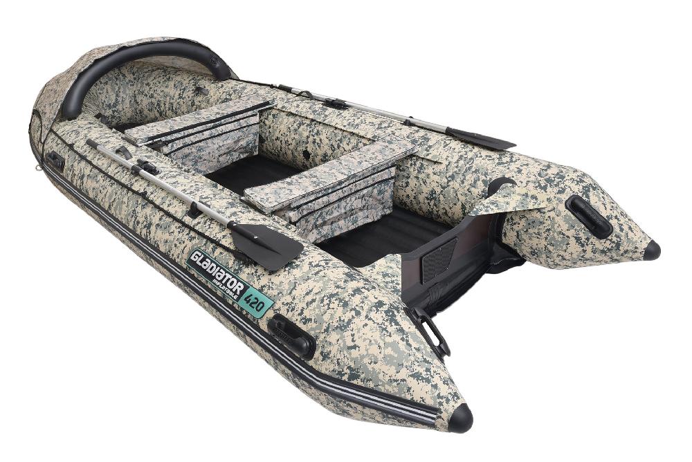 НАДУВНАЯ ЛОДКА GLADIATOR E330PRO в Комсомольске-на-Амуре