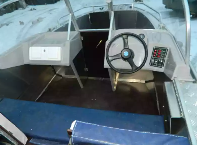 Алюминиевый катер Wyatboat-430T DCM Трансформер в Комсомольске-на-Амуре