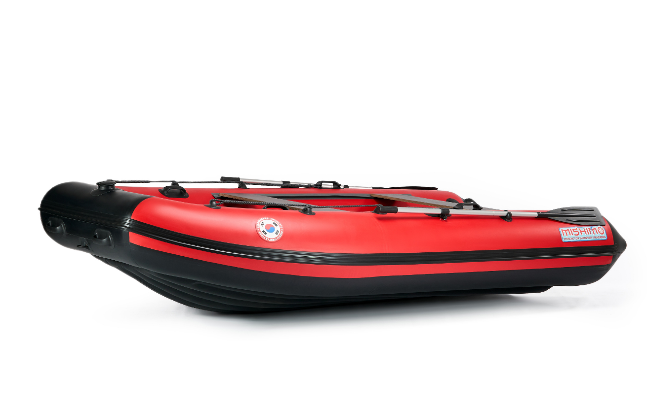 КОМПЛЕКТ ЛОДКА MISHIMO RAPID 380 + ЛОДОЧНЫЙ МОТОР MARLIN MP 9.9 (20) AMHS PROLINE FORCE в Комсомольске-на-Амуре