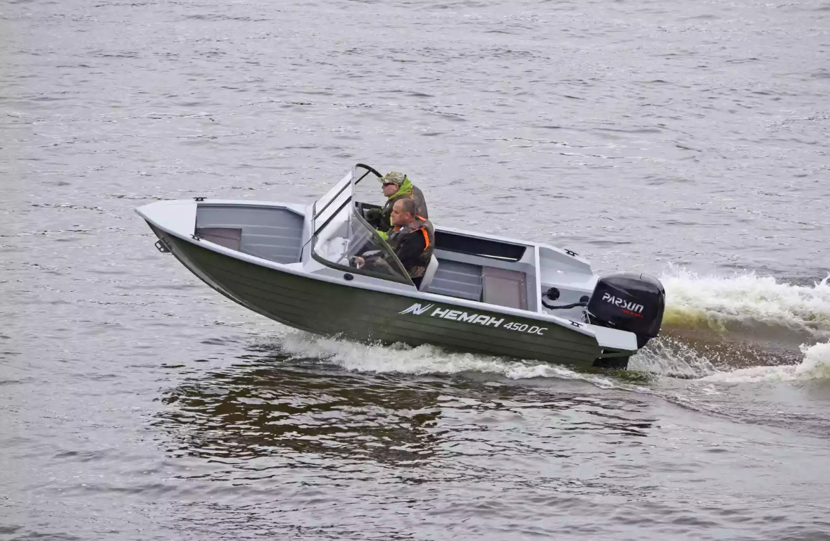 Алюминиевый катер Неман-450 DC NEW в Комсомольске-на-Амуре