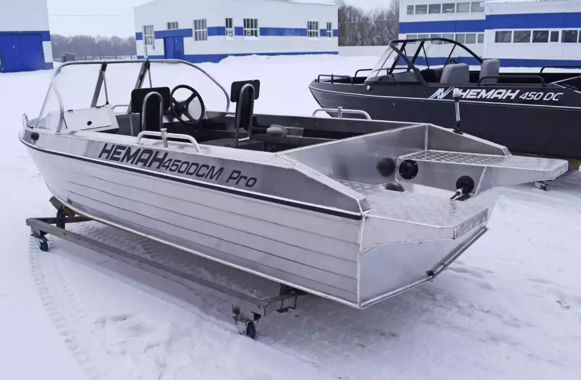 Алюминиевый катер Neman-450 DCM PRO в Комсомольске-на-Амуре