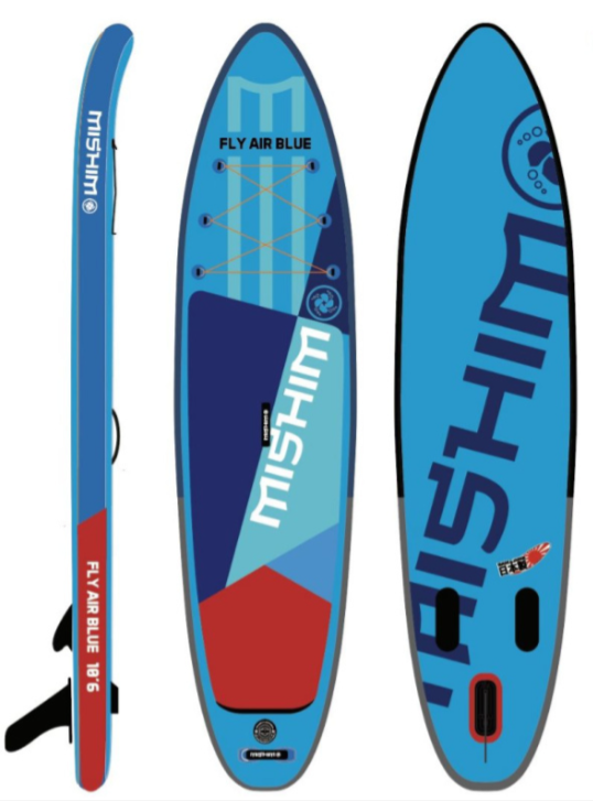 SUP (САП) Доска MISHIMO FLY AIR BLUE 11’ (335см) в Комсомольске-на-Амуре