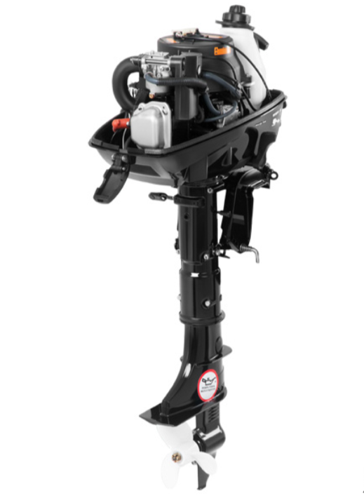 Лодочный мотор HIDEA HDF5HL (с баком) (длинная нога) в Комсомольске-на-Амуре