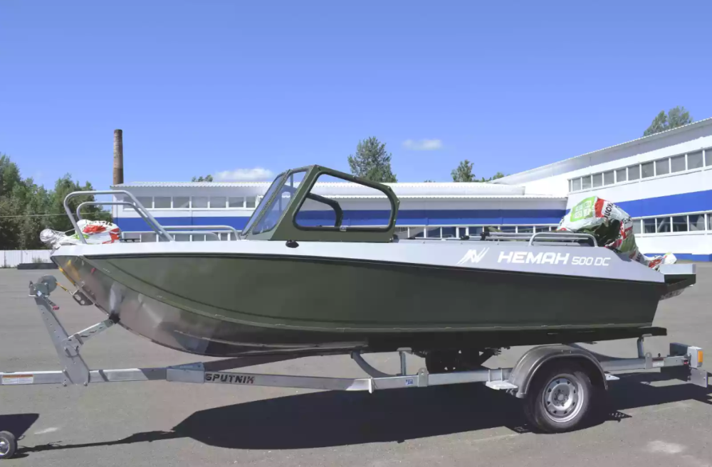 Алюминиевый катер Неман-500 DC Pro в Комсомольске-на-Амуре