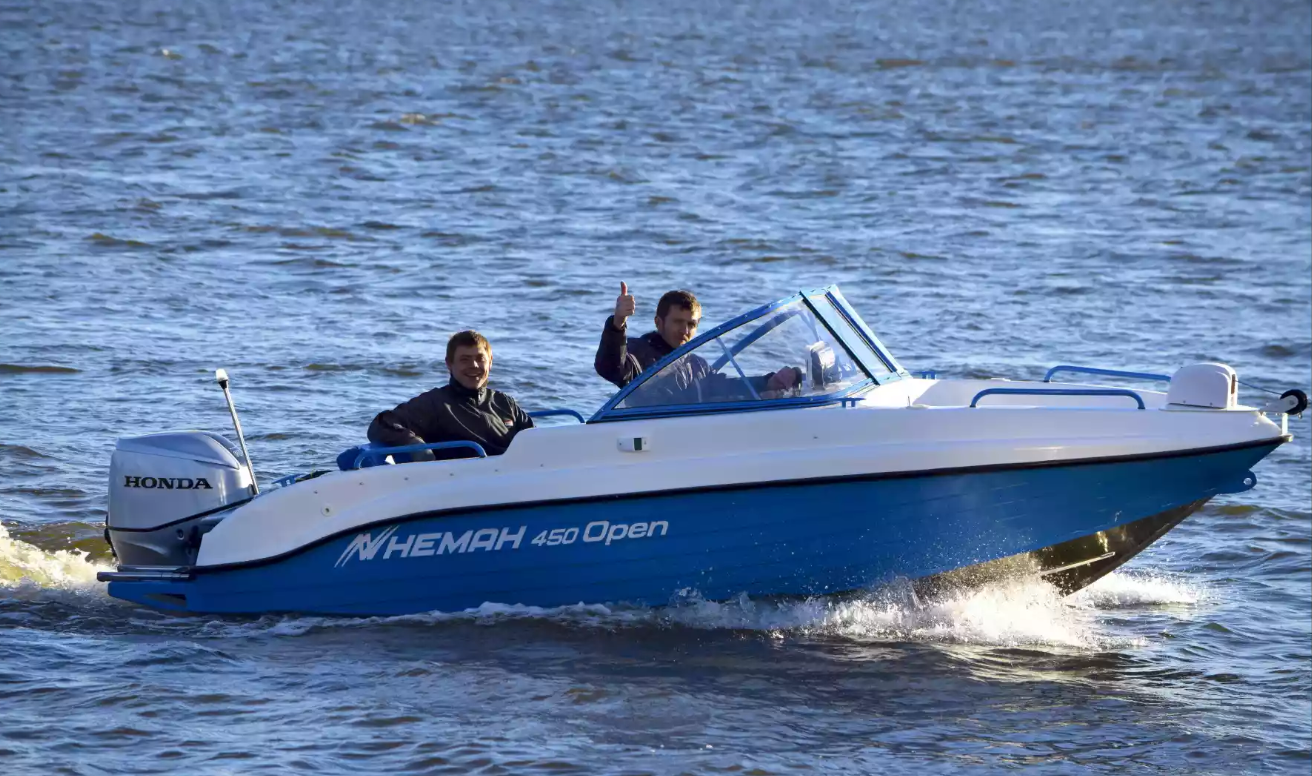 Комбинированный катер Neman-450 Open в Комсомольске-на-Амуре